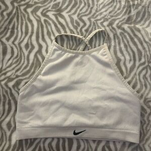 Nike Womens Indy Seamless Ribbed Non- Padded Sports Bra